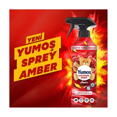 Yumoş Amber Yıkaması Zor Eşyalar için Sprey 450 ml