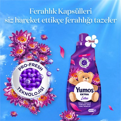 Yumoş Extra Lotus 1440 ml Çamaşır Yumuşatıcı