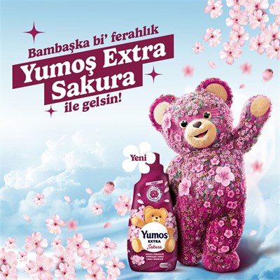Yumoş Extra Sakura Yumuşatıcı 60 Yıkama 1.44 lt
