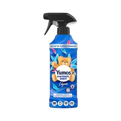 Yumoş Lilyum Yıkaması Zor Eşyalar için Sprey 450 ml