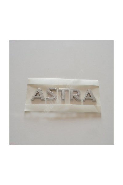 Opel Astra-h Arka Bagaj Yazısı