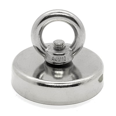 D32t8 MM M6h18 NEODİMYUM MAPALI POT MIKNATIS, AYBOLTLU
