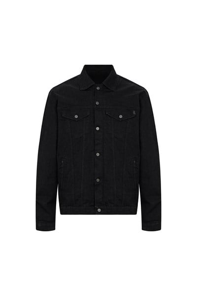 Korumalı Motosiklet Kevlar Siyah Denim Ceket