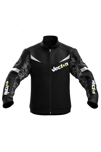 Vecton Kamuflaj 4 Mevsim Korumalı Kevlar Motosiklet Montu
