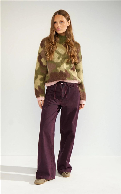 NÜMPH PALAZO MÜRDÜM JEANS 