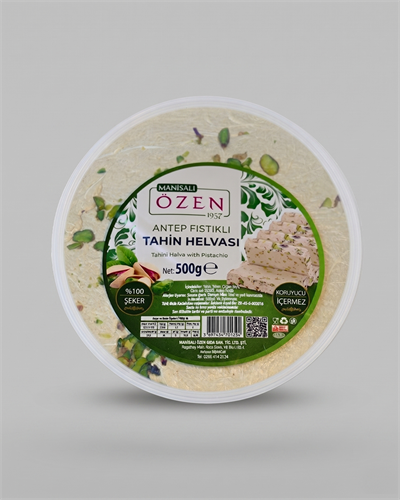 Antep Fıstıklı Tahin Helvası 500gr.