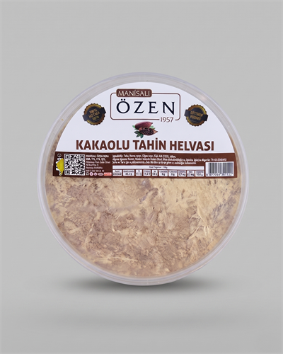 Hurma Suyu ile Tatlandırılmış Şeker İlavesiz Kakaolu Tahin Helvası