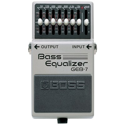 BOSS GEB-7 Bass Equalizer Kompakt Efekt Pedalı