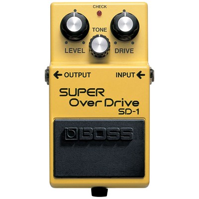 BOSS SD-1 Super OverDrive Kompakt Efekt Pedalı