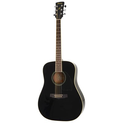 IBANEZ PF15-BK Siyah Akustik Gitar