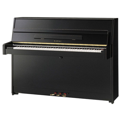 KAWAI K-15E M/PEP Parlak Siyah 110 CM Duvar Piyanosu