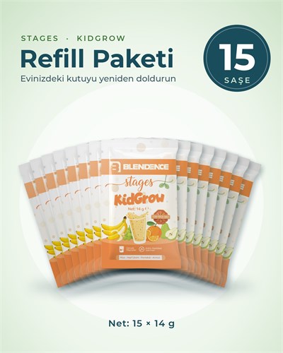 Stages KidGrow - 15'li Refill Paketi