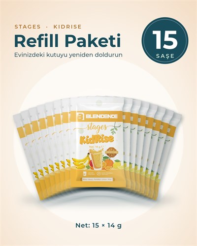 Stages KidRise - 15'li Refill Paketi