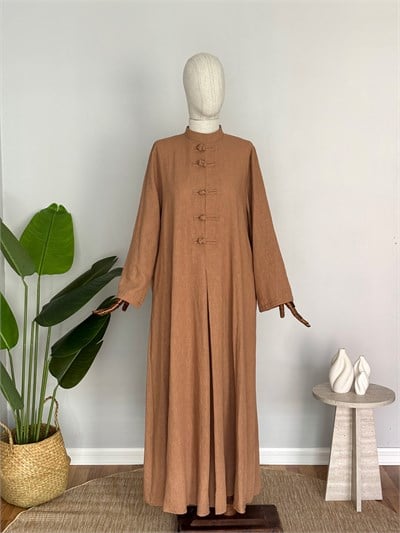 Meryem Elbise Ferace Camel 