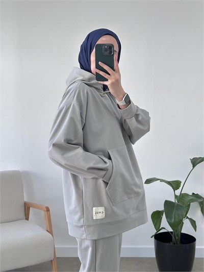 2Lİ İKİ İPLİK SWEATSHİRT EŞOFMAN TAKIM