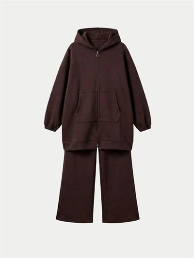 2Lİ KIŞLIK SWEAT HIRKA TAKIM