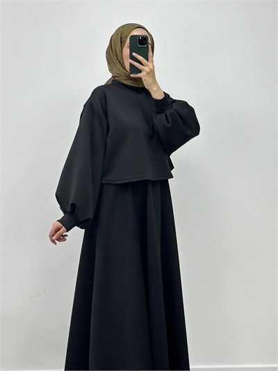 2Lİ SCUBA CROP ETEK TAKIM
