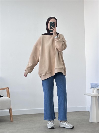 KIŞLIK RİBANALI SWEAT