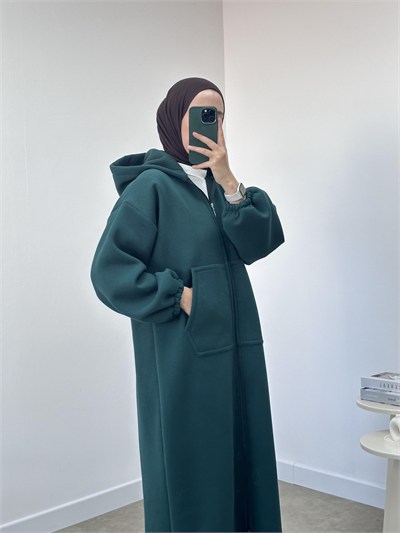 KIŞLIK UZUN SWEAT HIRKA