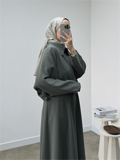 OYSHO GENİŞ YAKA KISA HIRKA