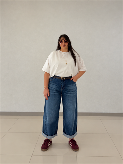 URBAN CURVE BARREL JEAN PANTOLON