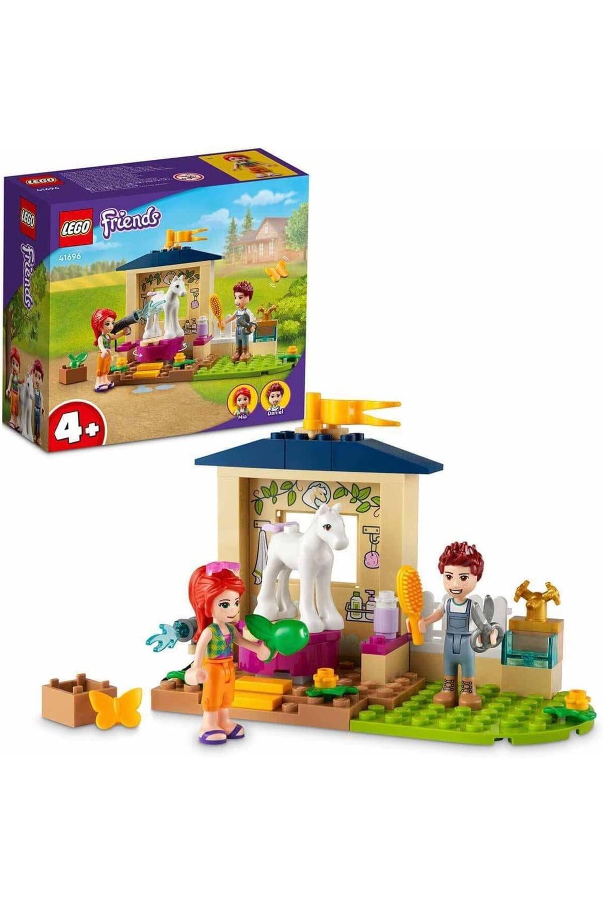 ® Friends Midilli Yıkama Ahırı 41696 - 4 Yaş ve Üzeri için Oyuncak Yapım Seti (60 Parça)