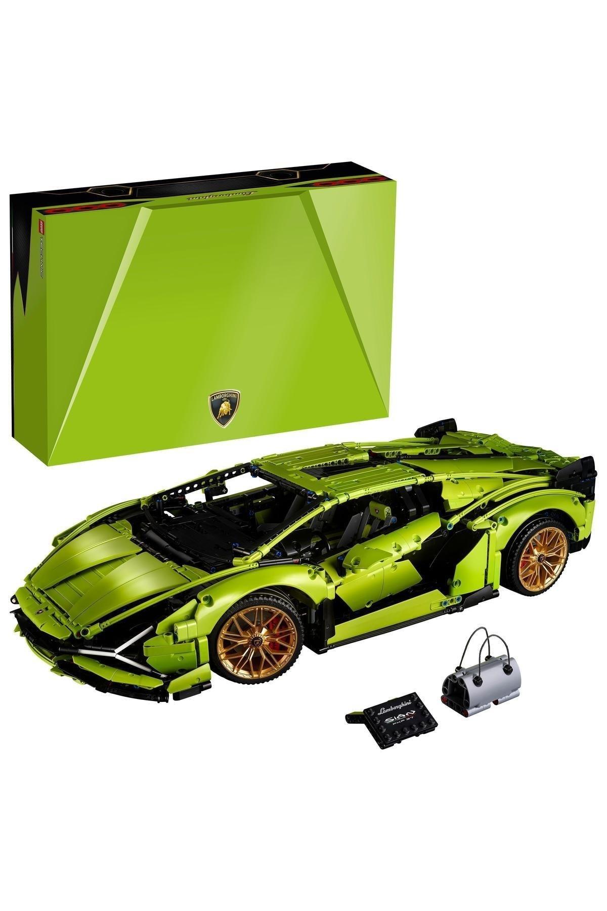 ® Technic Lamborghini Sián FKP 37 (42115) -Yetişkinler İçin Koleksiyonluk Yapım Seti(3696 Parça)