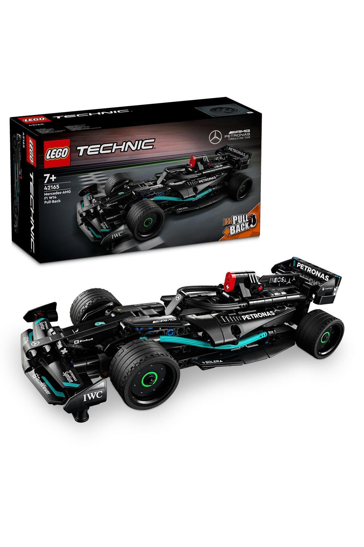 ® Technic Mercedes-AMG F1 W14 E Performance PullBack 42165- +7 Yaş İçin Yapım Seti (240 Parça)