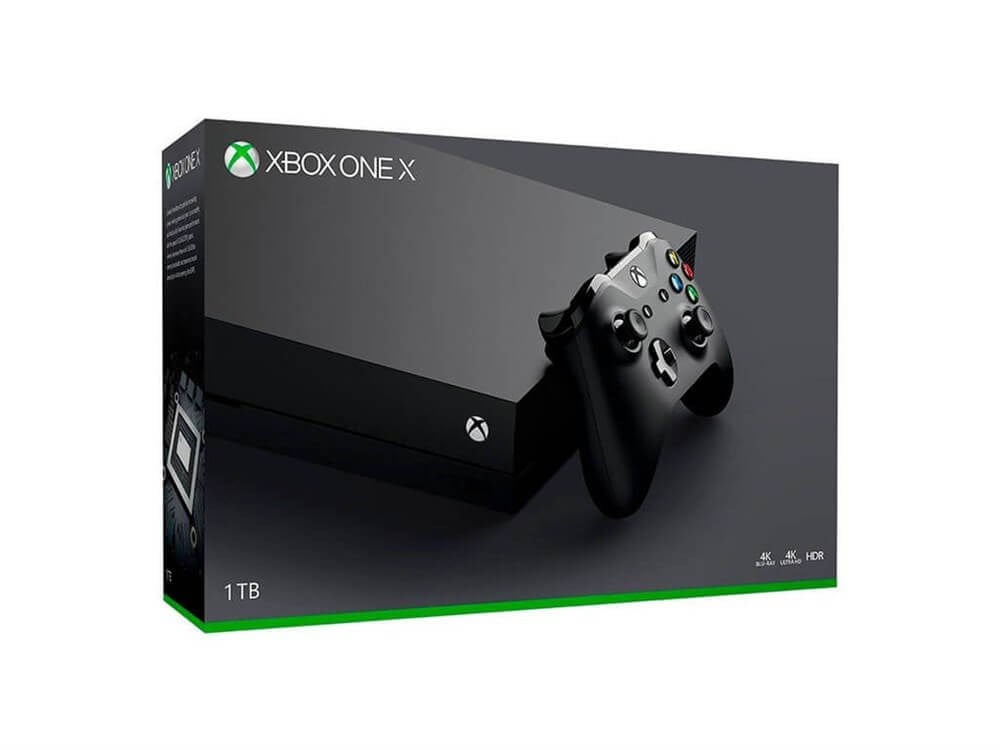 1 TB XBOX ONE X OYUN KONSOLU 24 AY MICROSOFT GARANTİLİ