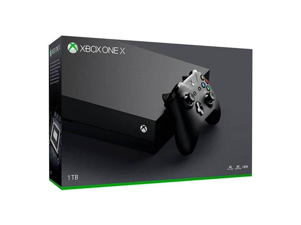 1 TB XBOX ONE X Oyun Konsolu 24 Ay Microsoft Garantili