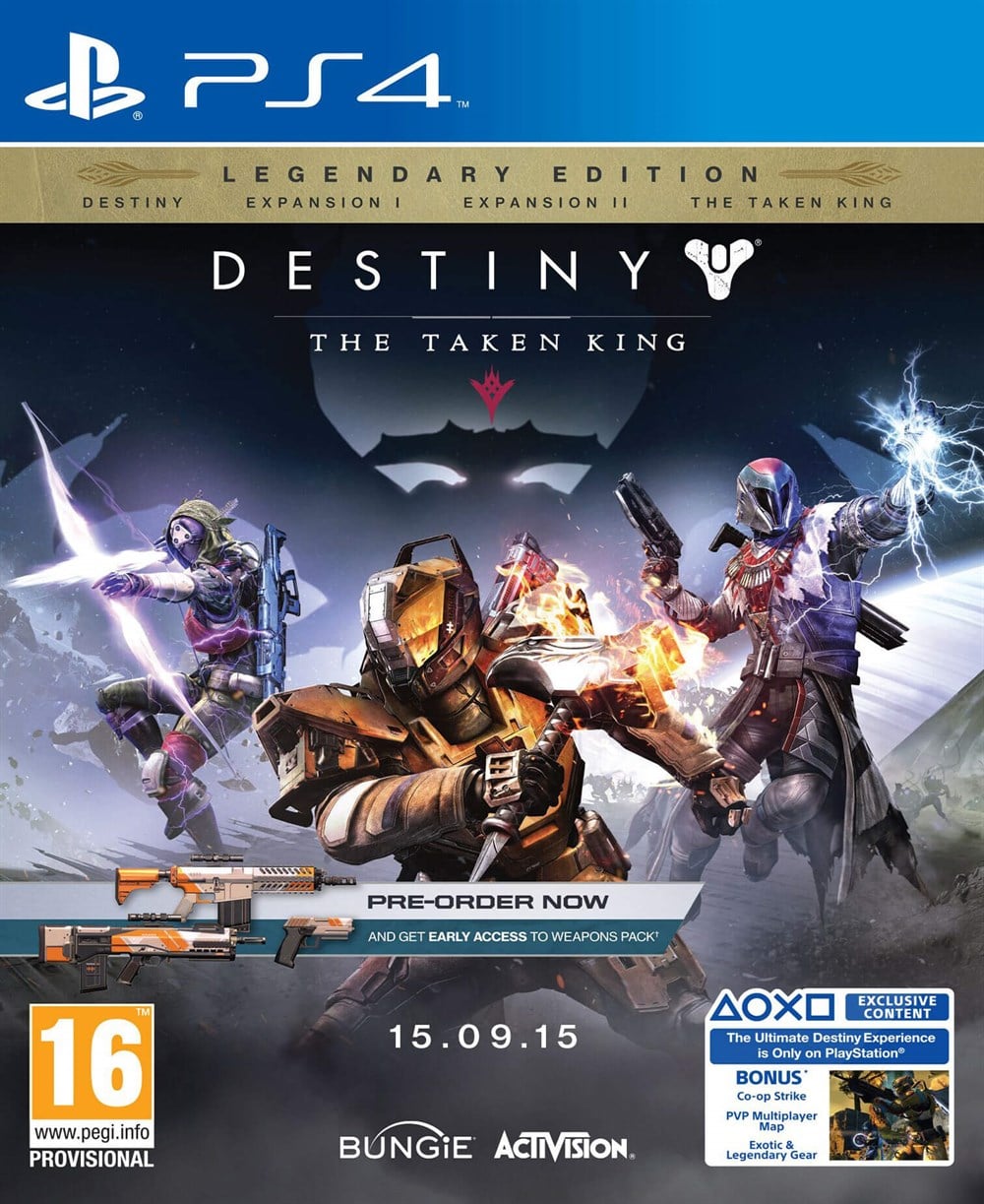 DESTINY THE TAKEN KING PS4