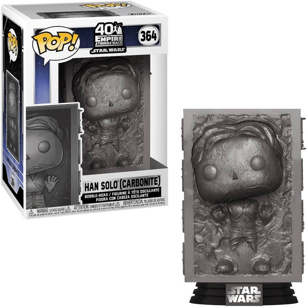 FUNKO POP EMPIRE STRIKES BACK STAR WARS HAN SOLO CARBONITE