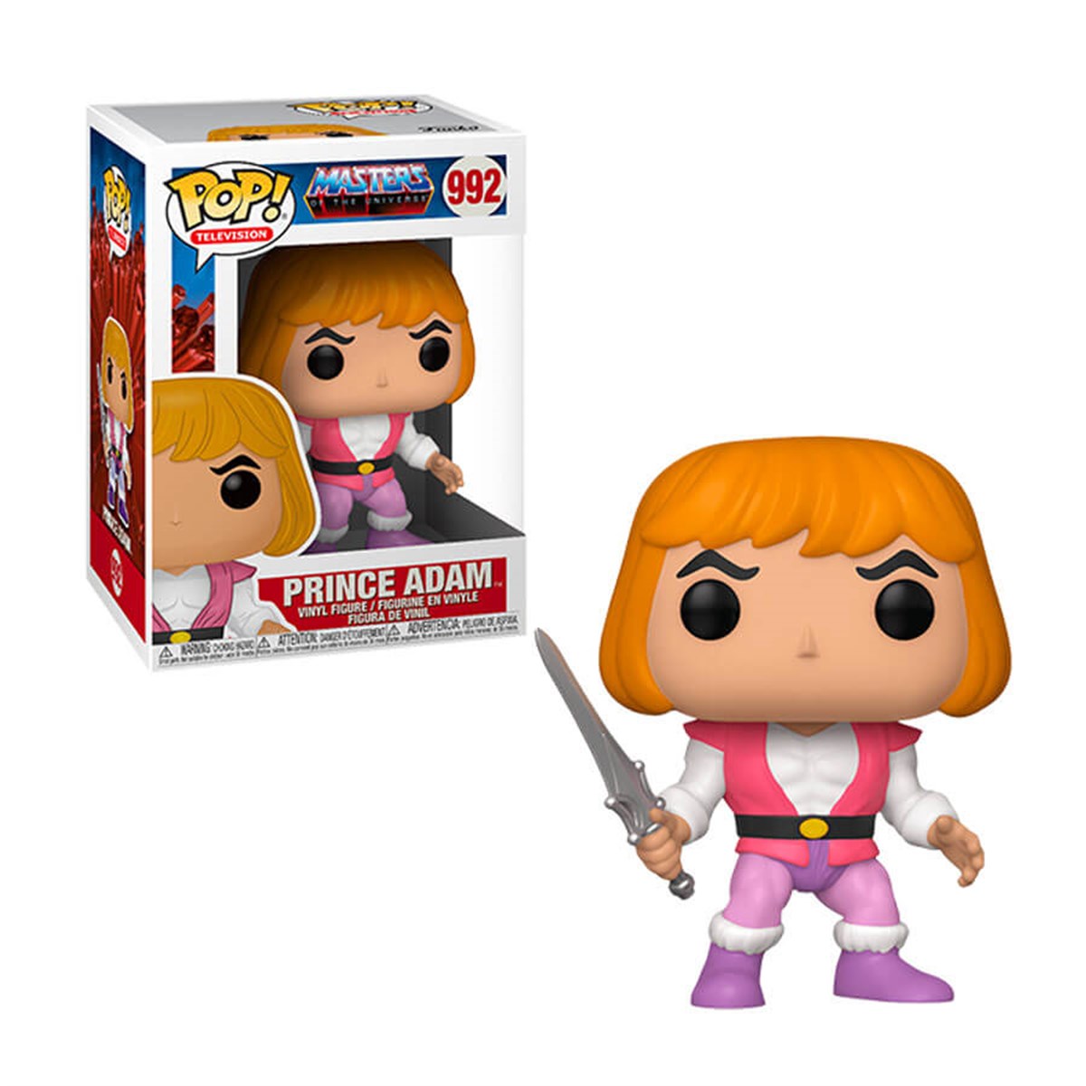 TelevizyonFunko Pop Figür - Masters Of The Universe Prince Adam 992 konsolkulubuFunko Pop Figür - Masters Of The Universe Prince Adam 992