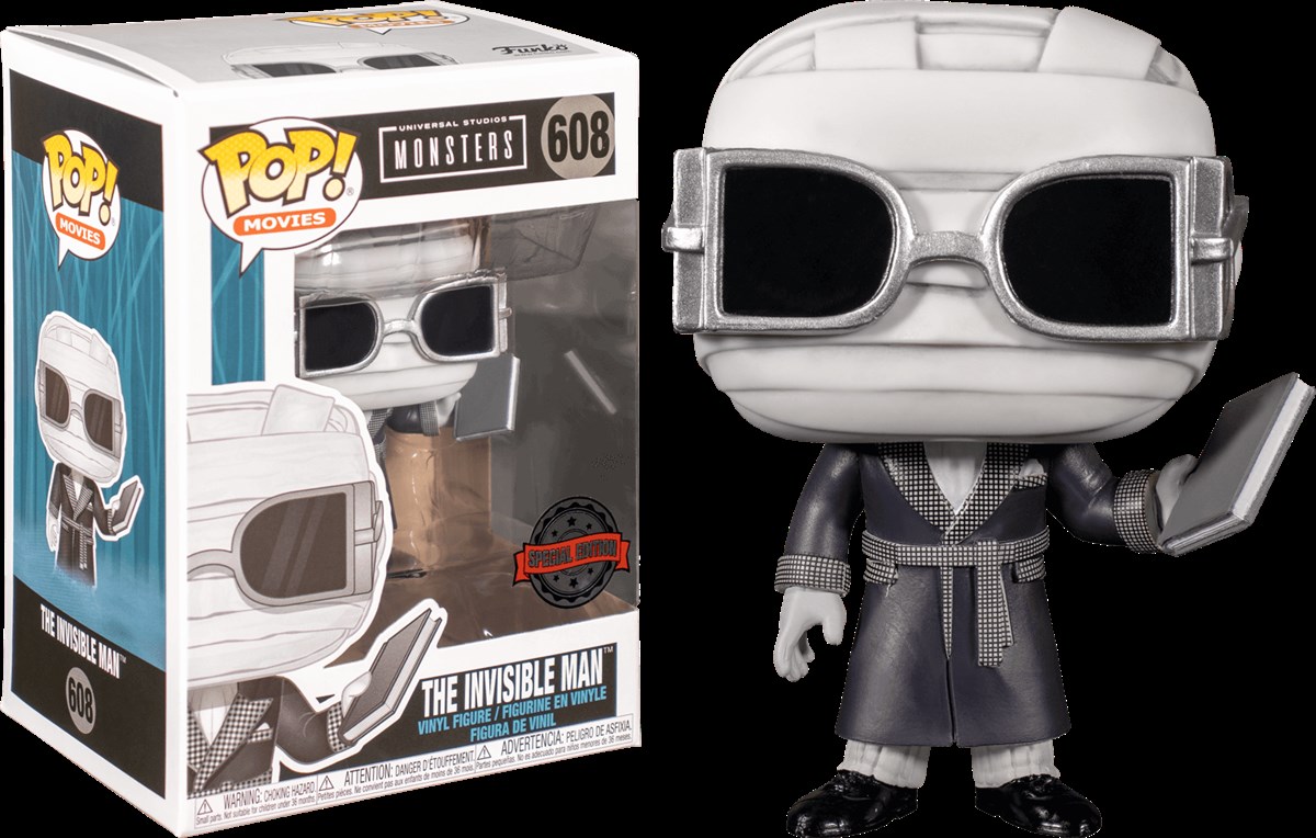 Anime ÇizgifilmFunko Pop Figür - Universal Studios Monsters The Invisible Man Special Edition konsolkulubu.comFunko Pop Figür - Universal Studios Monsters The Invisible Man Special Edition