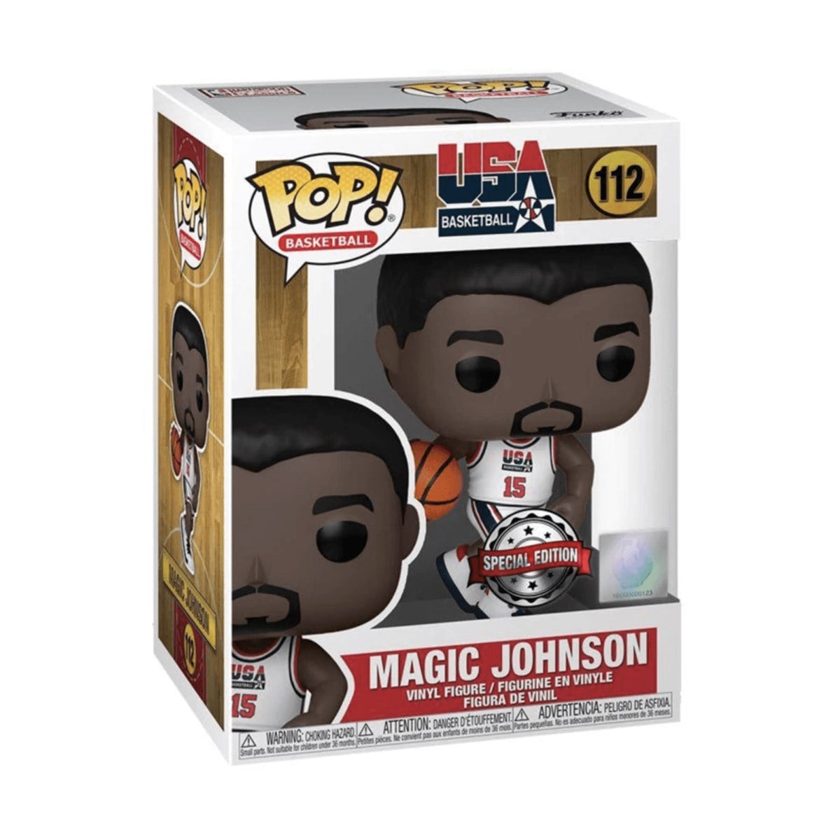 SporFunko Pop Figür - USA Basketball Magic Johnson Special Edition 112 konsolkulubuFunko Pop Figür - USA Basketball Magic Johnson Special Edition 112