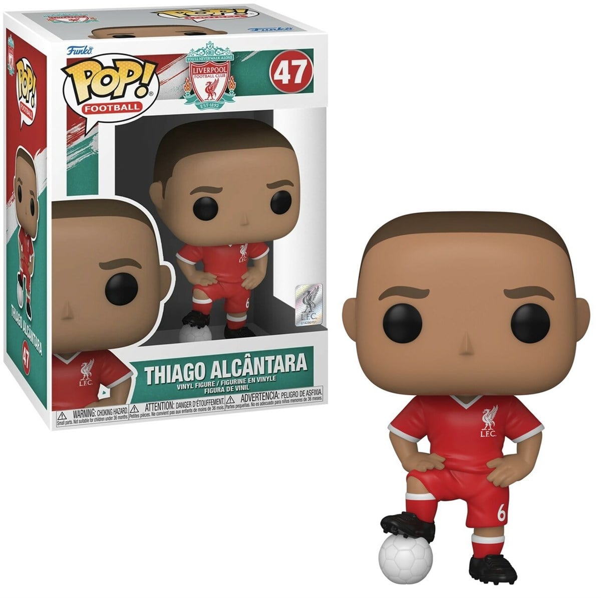 SporFunko Pop Figür - Liverpool FC Thiago Alcantara 47 konsolkulubuFunko Pop Figür - Liverpool FC Thiago Alcantara 47