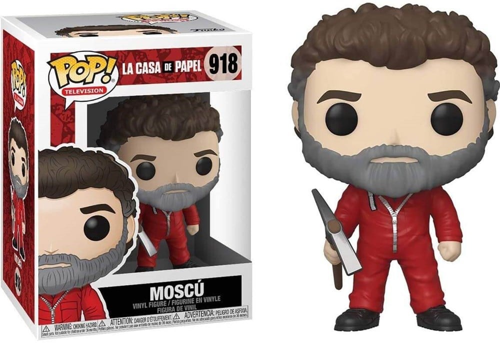 FUNKO POP LA CASA DE PAPEL MOSCU FIGURU