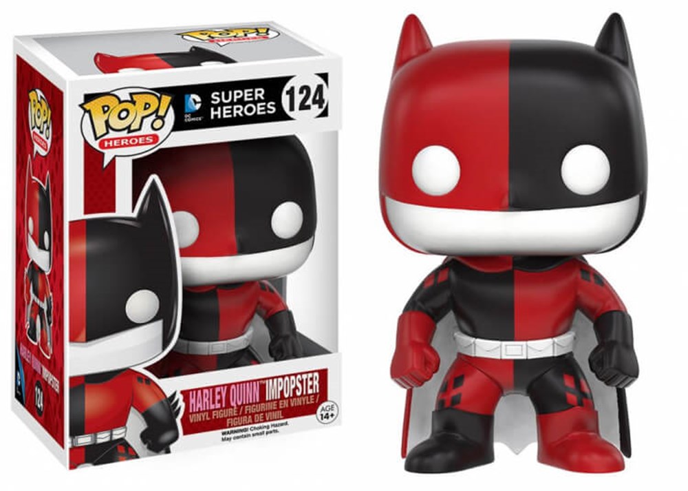 FUNKO POP SUPER HEROES HARLEY QUINN IMPOPSTER
