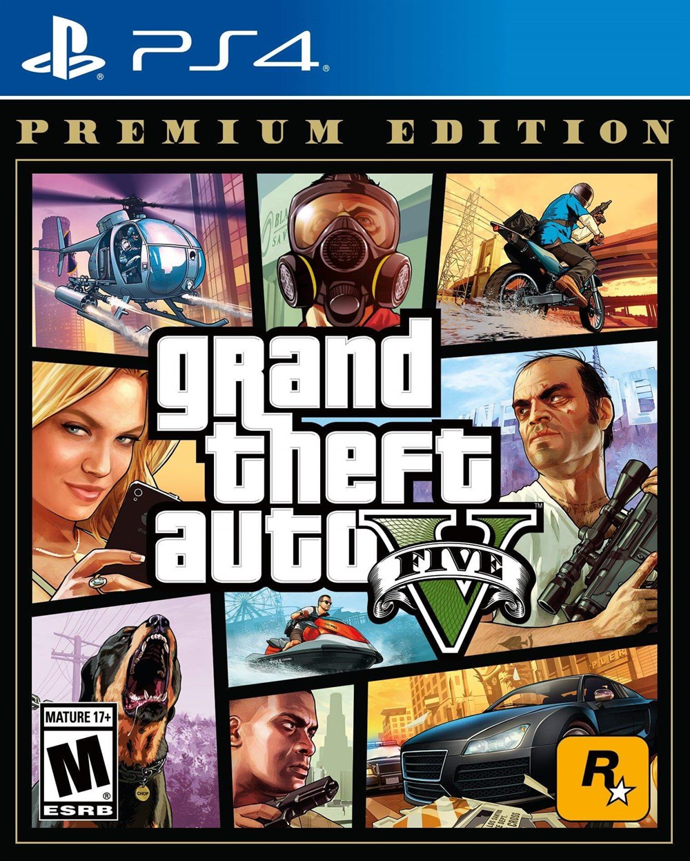 GTA 5 PREMIUM EDITION PS4