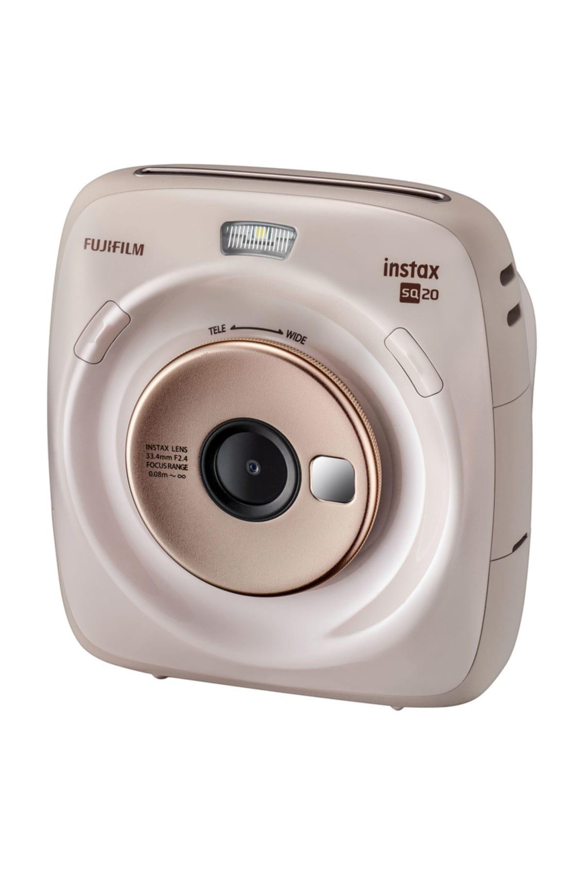 Instax Kare SQ20 Bej Fotoğraf Makinesi