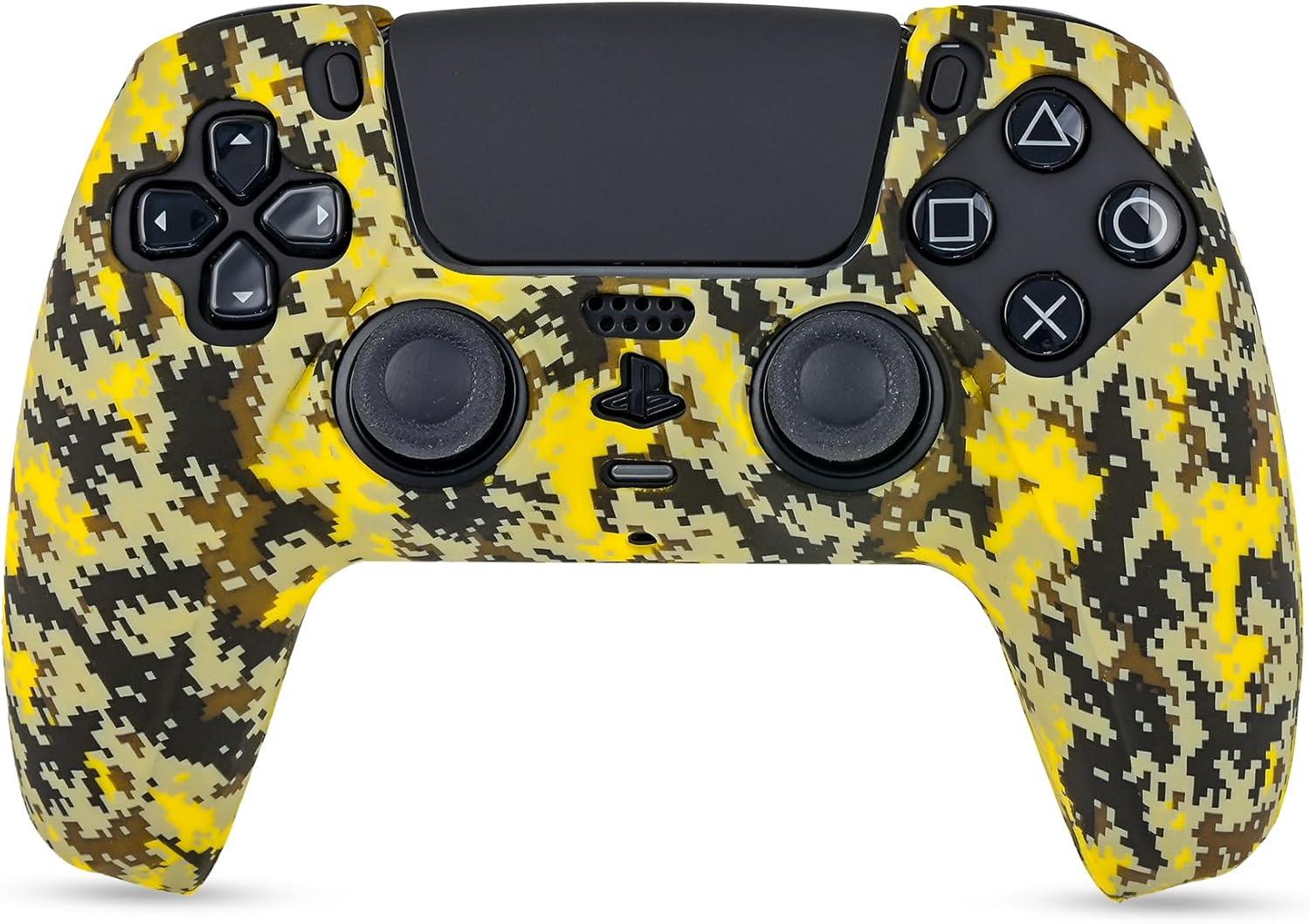 Ps5 AksesuarlarıKontorland Ps5 Silikon Kılıf  - Konsol Kulübü PS5 Gamepad Uyumlu Silikon Kılıf (Camo Surge )