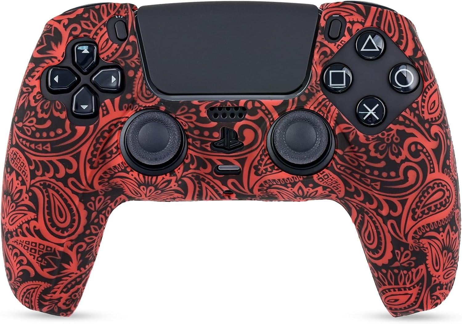 Ps5 AksesuarlarıKontorland Ps5 Silikon Kılıf  - Konsol Kulübü PS5 Gamepad Uyumlu Silikon Kılıf (Volcanic Red)