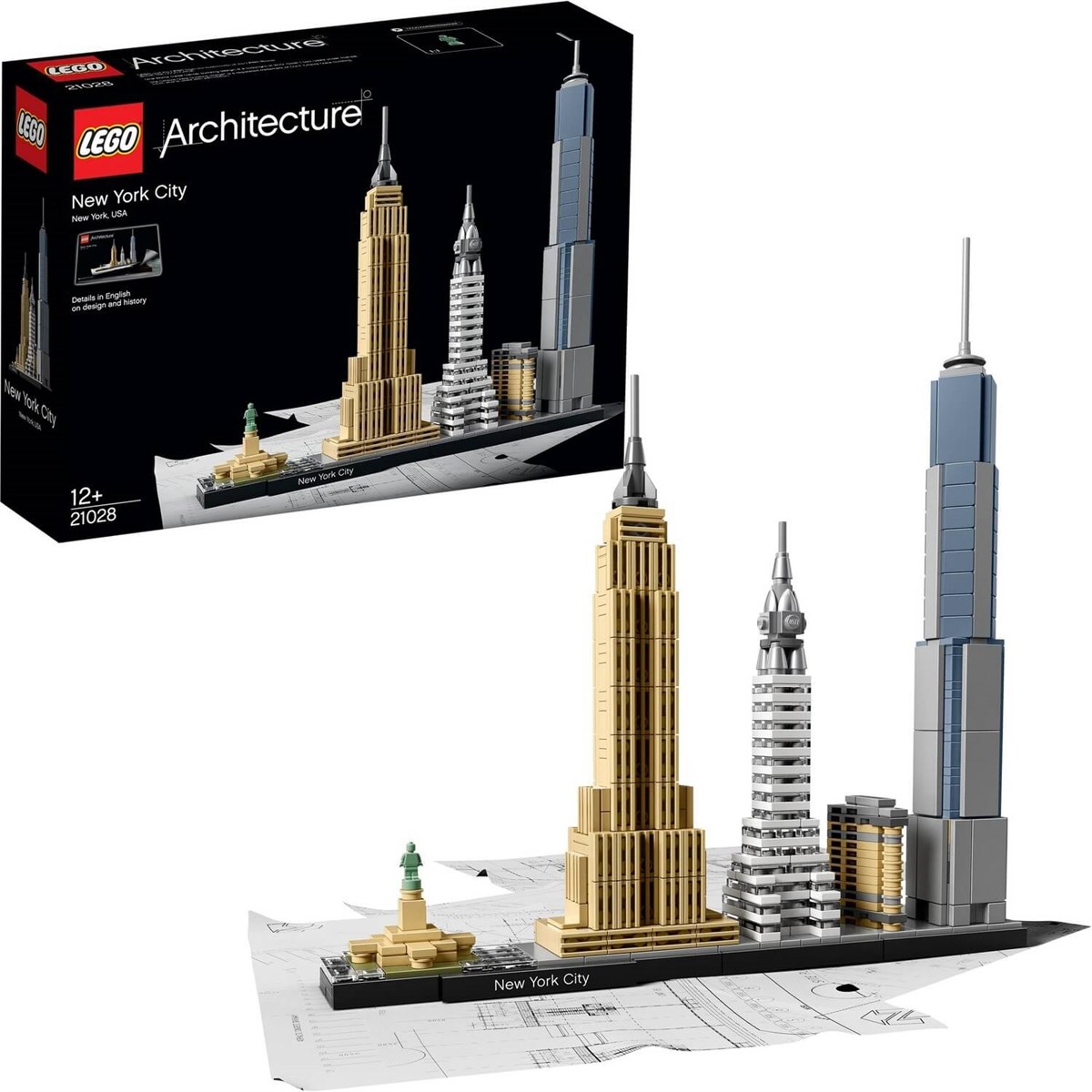 ArchitectureLego Architecture 21028 New York City USA konsolkulubu.comLego Architecture 21028 New York City USA