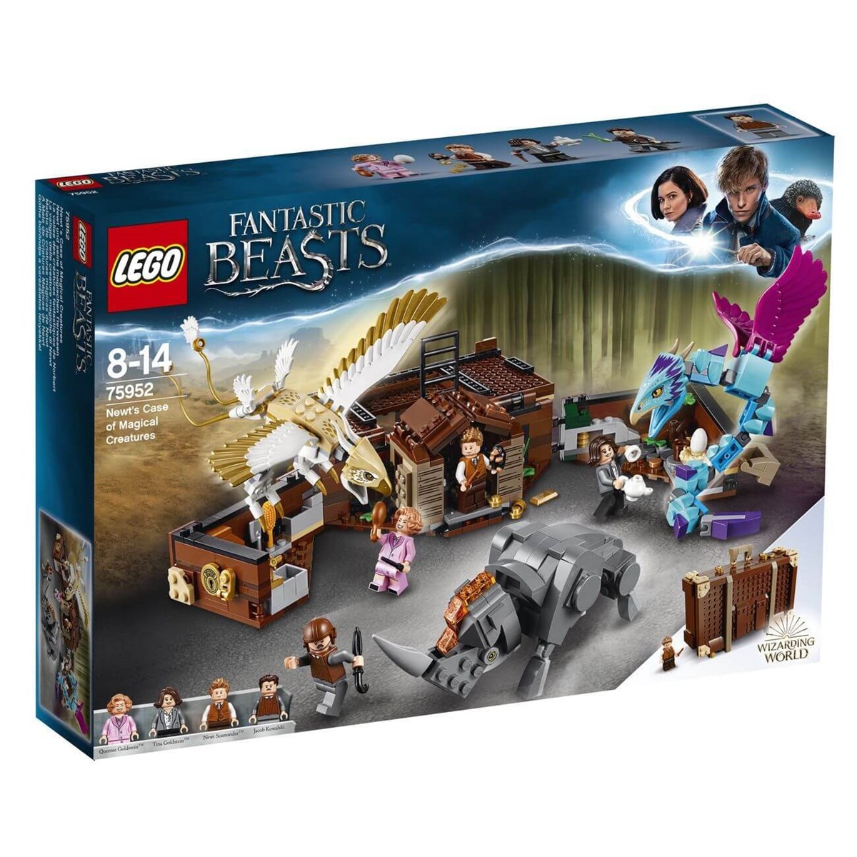 LegoLego Fantastic Beasts Newt´s Case of Magical Creatures 75952 konsolkulubuLego Fantastic Beasts Newt´s Case of Magical Creatures 75952