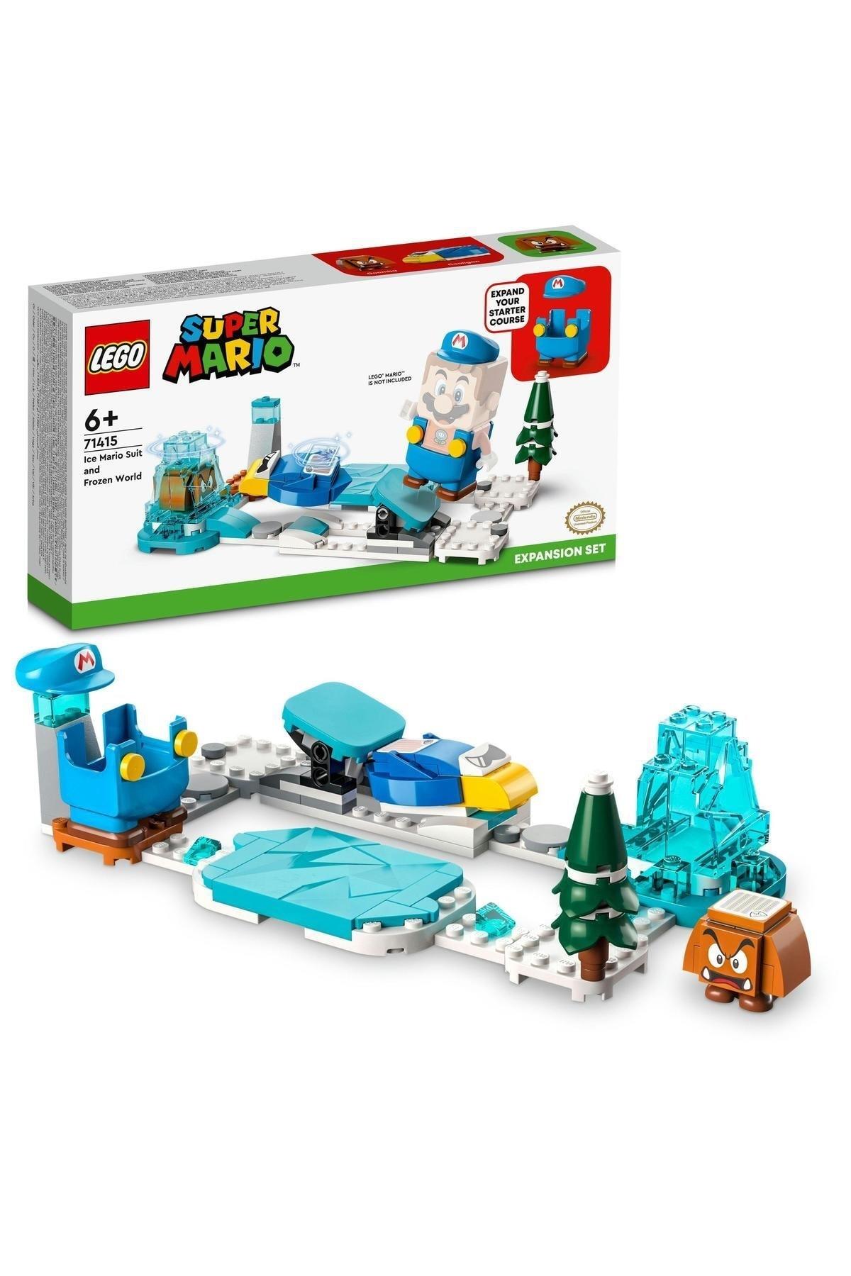 Lego Super Mario Ice Mario Kostümü ve Donmuş Dünya Ek Macera Seti 71415