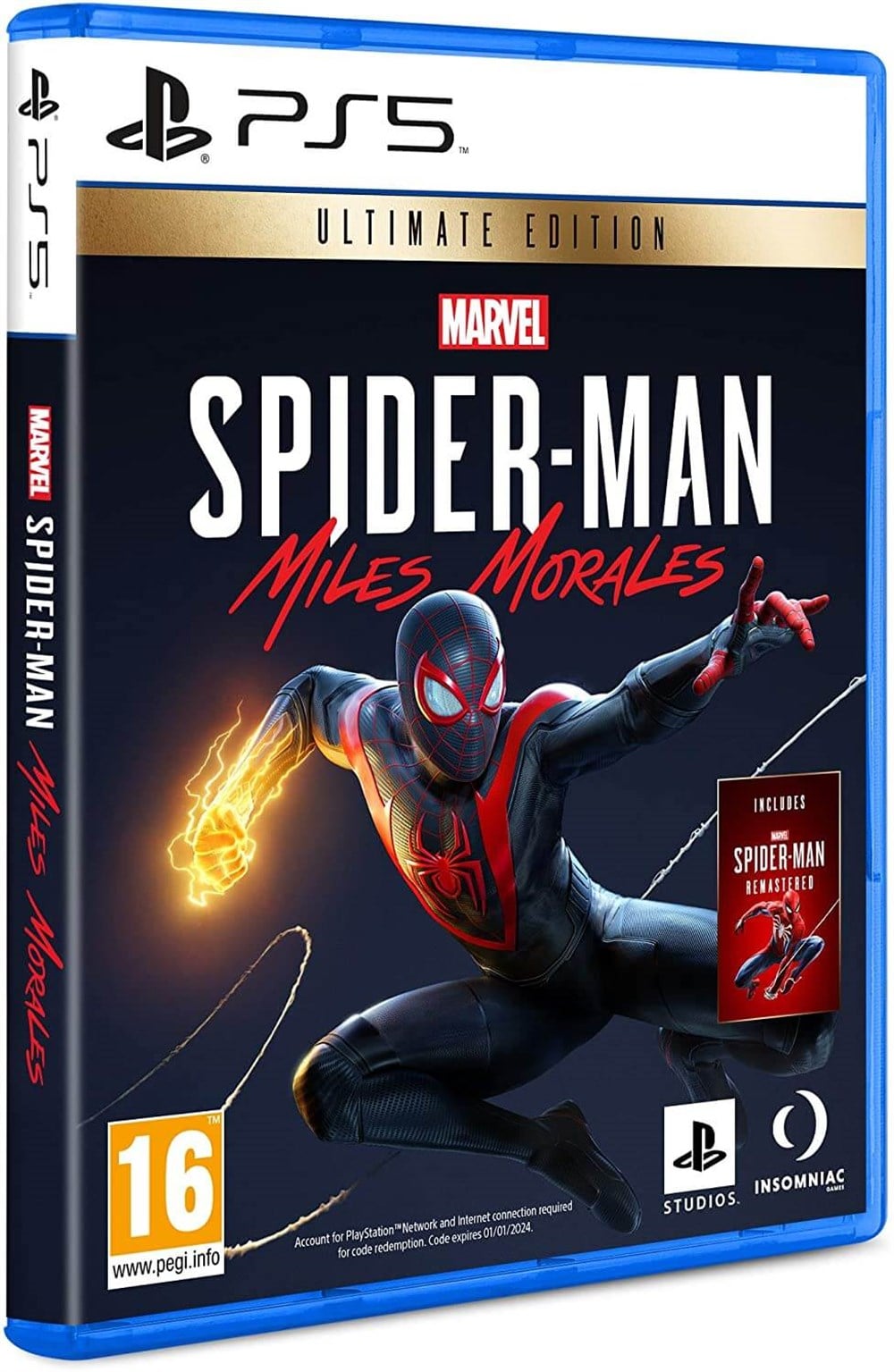 MARVEL SPIDER-MAN MILES MORALES ULTIMATE EDITION PS5