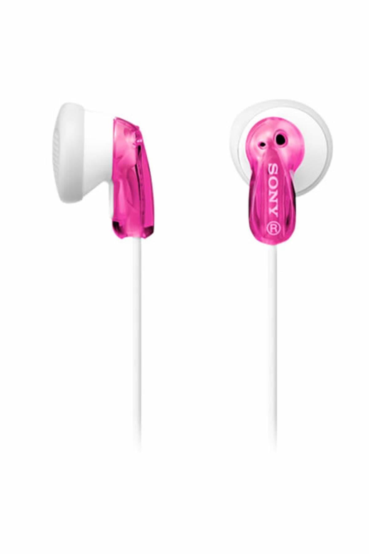 MDR-E9LPP Baslı Kulakiçi Kulaklık Pembe