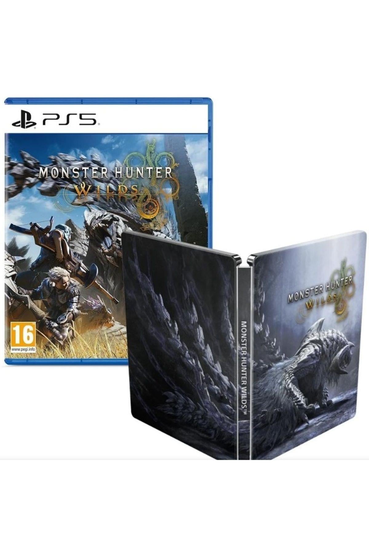 Monster Hunter Wilds Steel Book  EDITION PS5 Oyun