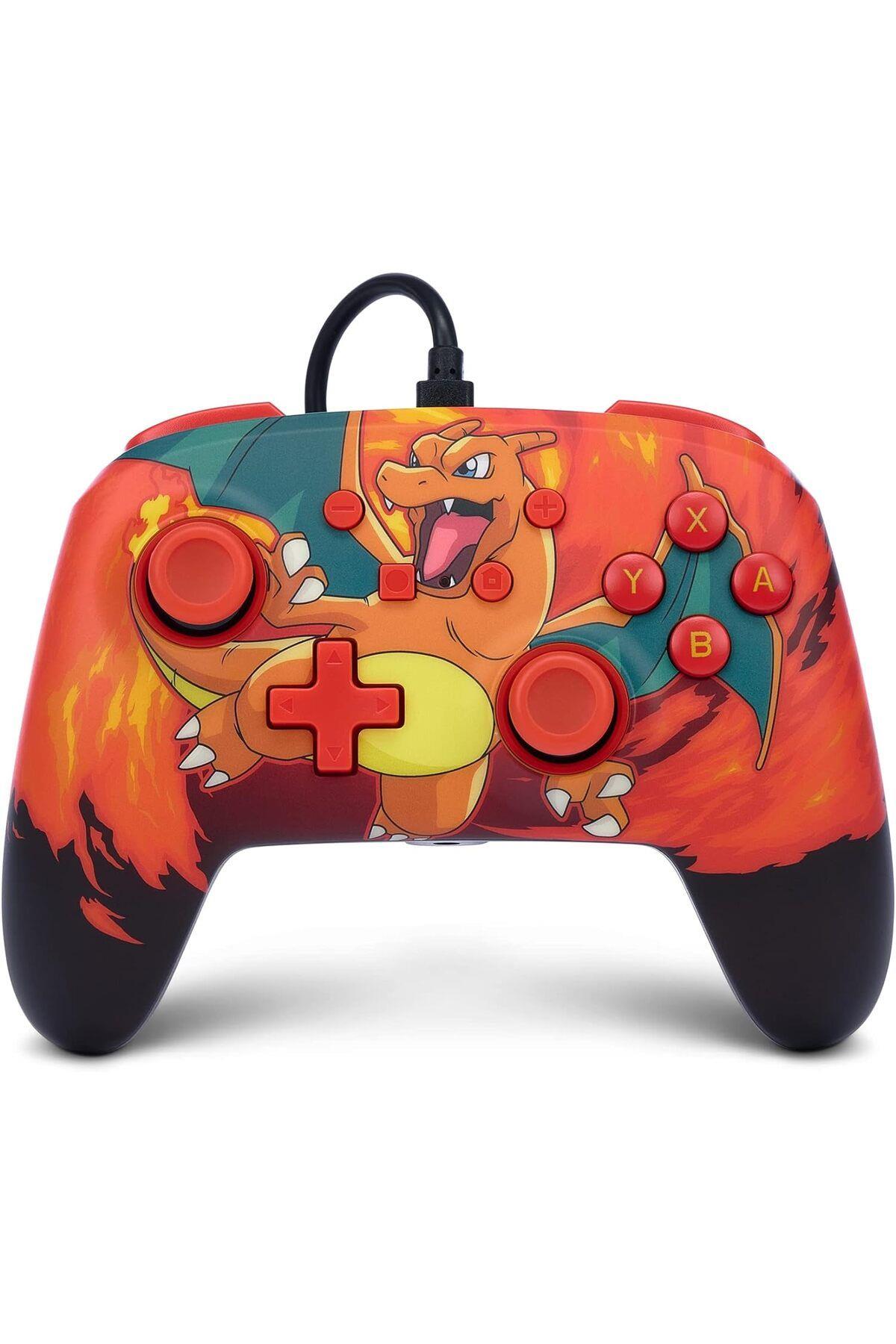 NINTENDO SWITCH ENHANCED KABLOLU OYUN KUMANDASI CHARIZARD VORTEX