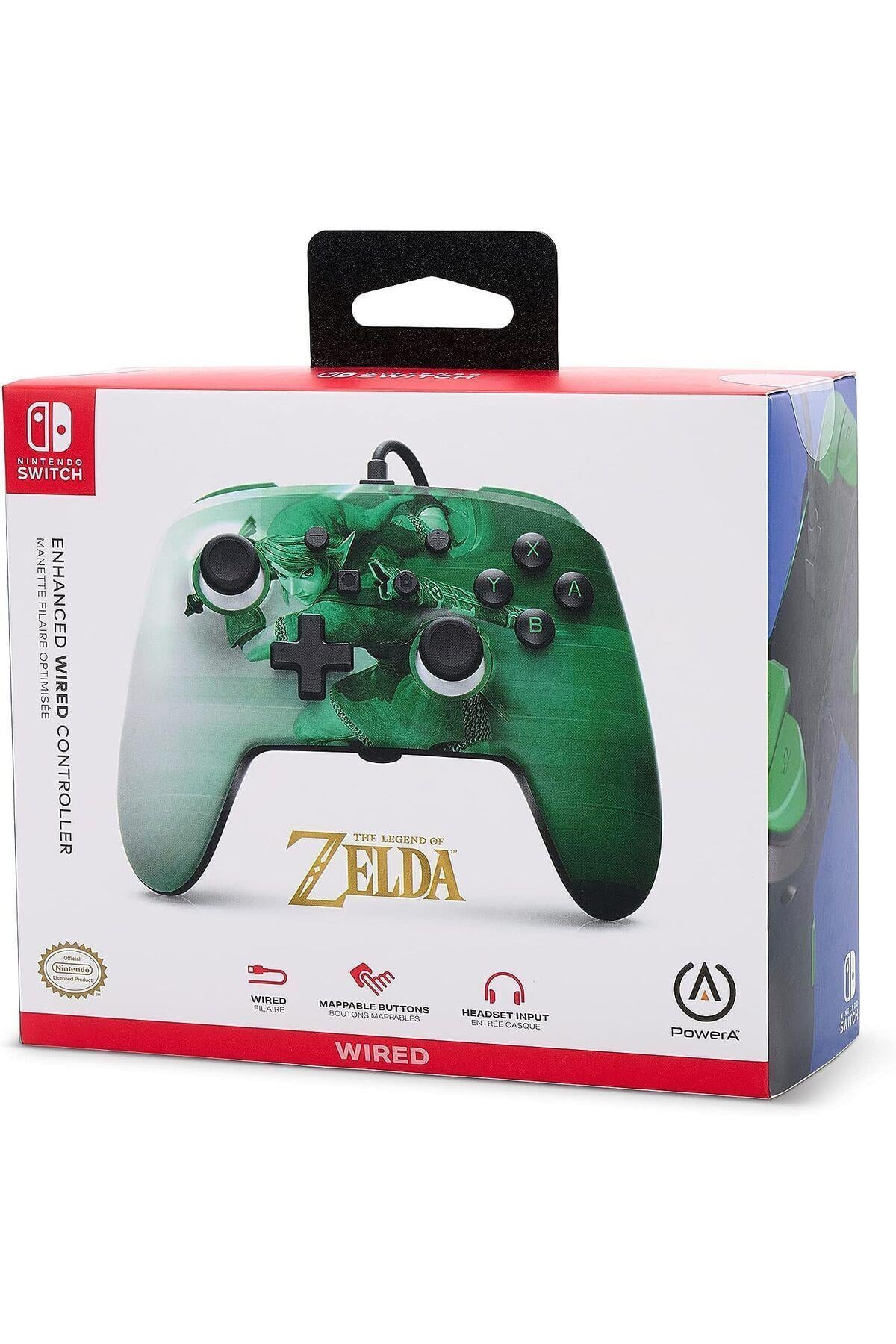 Nintendo Switch Kablolu Oyun Kolu Lisanslı Heroic Link
